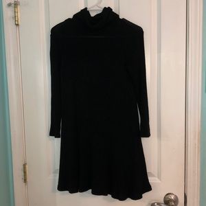 Black Turtleneck Dress